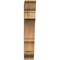 Ekena Millwork Balboa Traditional Rough Sawn Bracket, Western Red Cedar, 6"W x 26"D x 34"H BKT06X26X34BOA01RWR - alternate 4